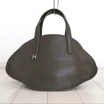 새상품급 HIROFU 히로후 누보라 H 참 가죽 변형 핸드 백