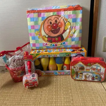 호빵맨 볼링 세트 파우치 포함