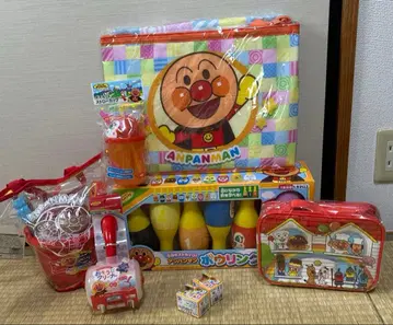 미개봉 새상품 호빵맨 볼링 세트 파우치 포함