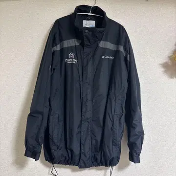 컬럼비아 마운틴 후드티 블랙 L 로고 자수 아웃도어 스우시