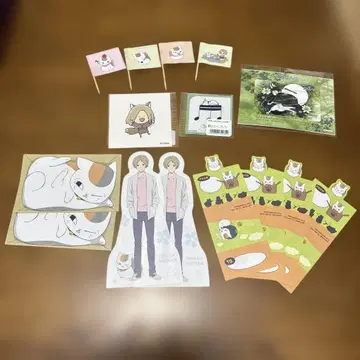 나츠메 우인장 메모장 스티커 세트