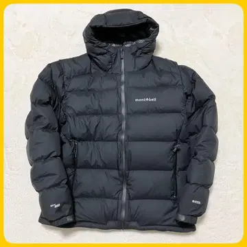 새상품급 mont-bell 퍼마프로스트 라이트 다운 파카 L 블랙 자켓
