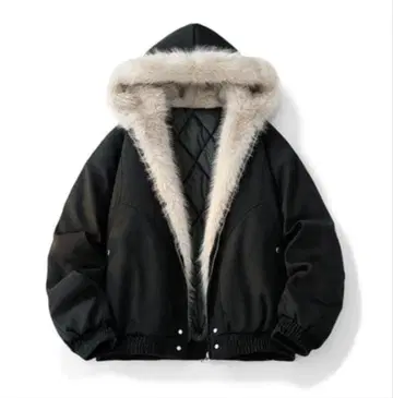 퍼 자켓 퀼팅 보아