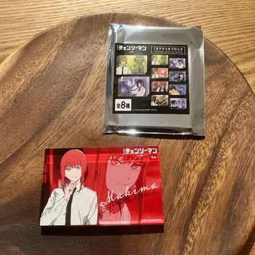 체인소 맨 트레이딩 아크릴 블록 마키마