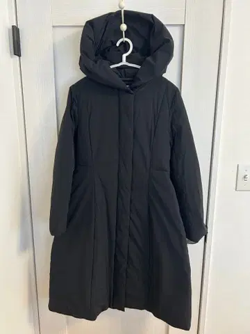 바니스뉴욕 후드 부착 충전솜 롱 코트