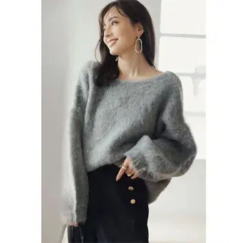 [ 새상품급 ] anuans 센터 프레스 마린 팬츠 블랙 나카무라 아사미