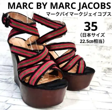 MARC BY MARC JACOBS 웨지솔 샌들 우드힐