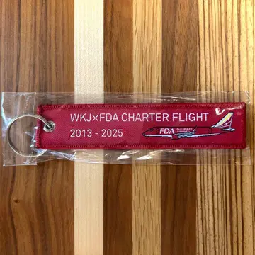 2025 FDA x WKJ 플라이트 택 후지 드림 에어라인 비행기 패턴