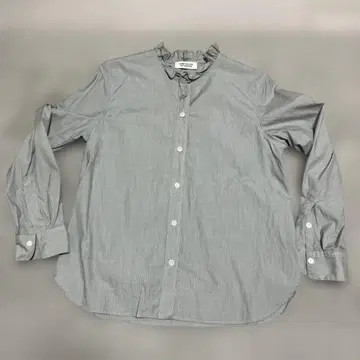 콩트와르 데코토니에 프릴 긴팔 셔츠