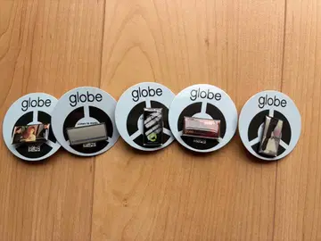 [ 5종 세트 ] globe 핀 배지