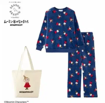 시마무라 SEASON REASON 무민 리틀미이 룸웨어 파자마 L