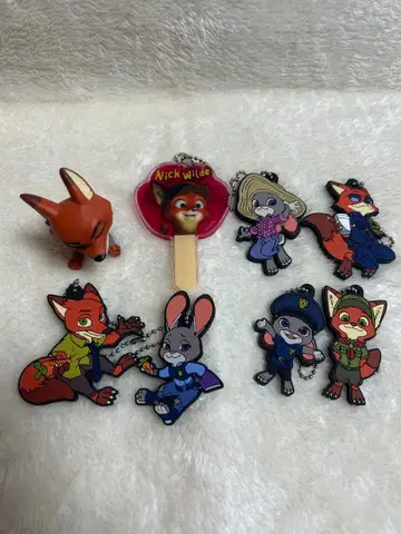 주토피아 가샤폰 제일복권 키링