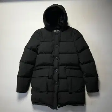 케이프 하이츠 다운 프릭스스토어 60/40 블랙 XS 코트 블랙