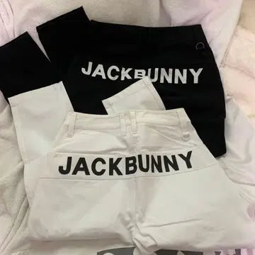 JACKBUNNY 여성 팬츠 00 사이즈 블랙 화이트