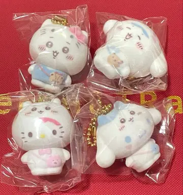 치이카와 산리오 시크릿 플로키 마스코트 참 치이카와 하치와레