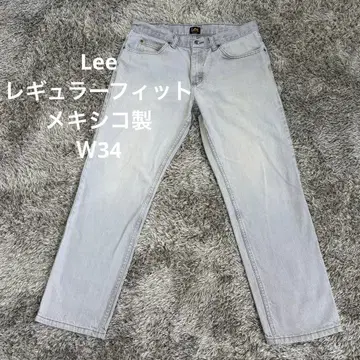 [ DE8 ] Lee 레귤러 핏 데님 멕시코제 W34 리 청바지