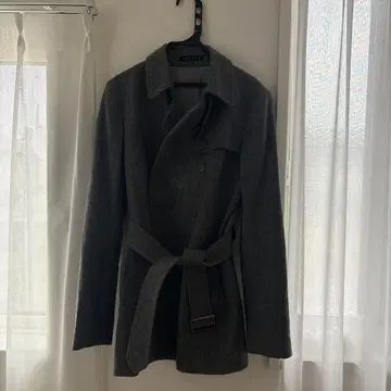 theory 벨트 테일러드 자켓 2 그레이