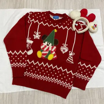 도쿄 디즈니 리조트 2023 리루린린 스웨터와 머리띠 M~L