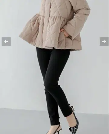 Fitmore 속기모 백 슬릿 리본 팬츠