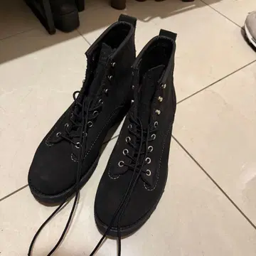 Red wing 블랙 스웨이드 하이컷 부츠