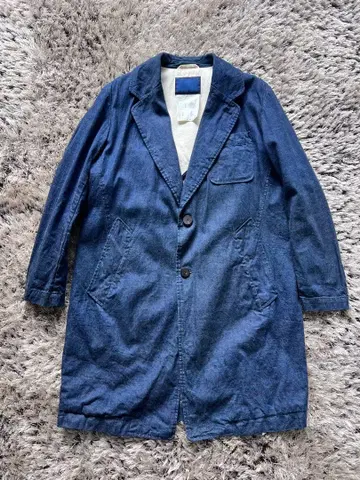 DOCUMENT 데님 코트 남성용 코트 L 사이즈