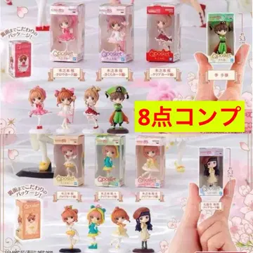 카드캡터 사쿠라 Q posket 미니어처 컬렉션 8종 컴프