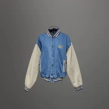 TRI-MOUNTAIN 트라이마운텐 데님 바시티 자켓 스타디움 구제 의류