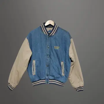 TRI-MOUNTAIN 트라이마운텐 데님 바시티 자켓 스타디움 구제 의류