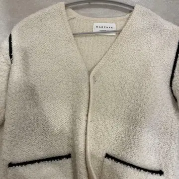 MACPHEE 아이보리 가디건 사이즈 S
