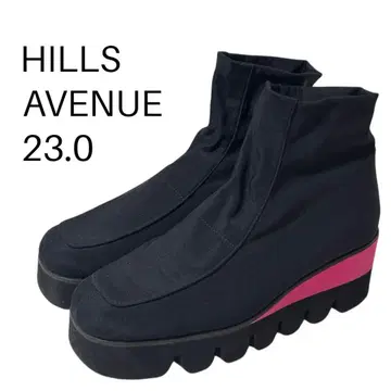 [ 새상품급 ] 힐즈 아베뉴 웨지솔 스트레치 부츠 23.0