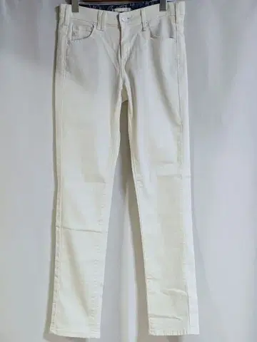 EDWIN SOMETHING 화이트 슬림핏 데님 화이트