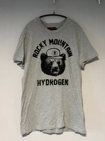 HYDROGEN 곰 그레이 T셔츠 M