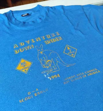 90s USA XXL 빅 사이즈 싱글 스티치 캥거루