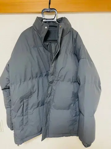 그레이 다운 자켓 SHEIN