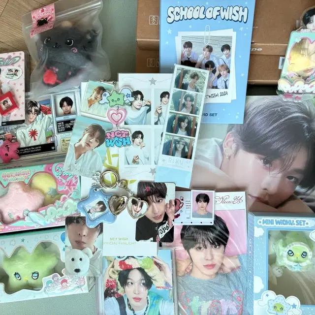 NCT WISH 굿즈 앨범 포카 인형 등