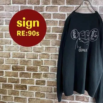 마크 곤잘레스 원포인트 로고 백 프린트 티셔츠