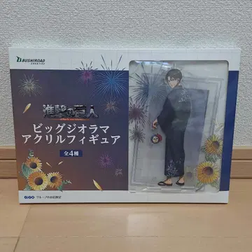 진격의 거인 빅 디오라마 아크릴 피규어 리바이 유카타 GIGO 한정판