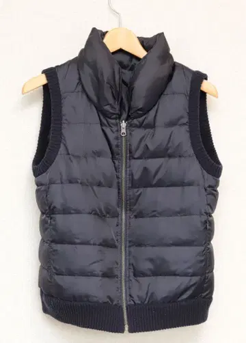 자유구 리버서블 니트 다운 베스트 네이비 M