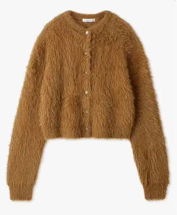 미라 워 셰기 니트 가디건