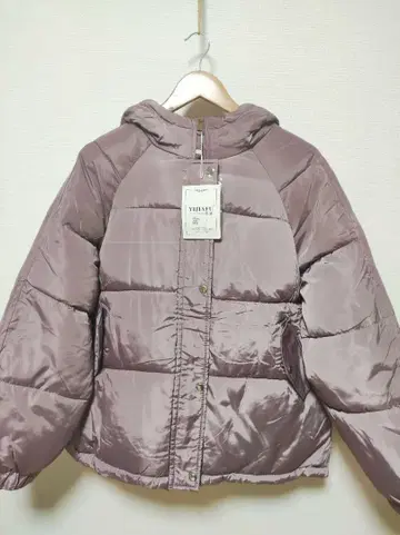 후드 부착 폴리에스테르 패딩 자켓