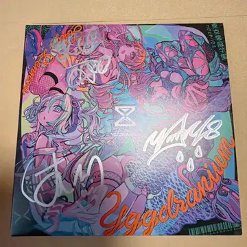 도쿄 전뇌 유그드라니움 사인 포함 CD LINE MUSIC 캠페인