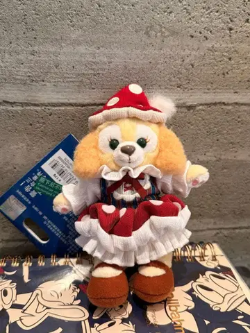 상하이 디즈니 25주년 할로윈 한정판 봉제 인형 키링