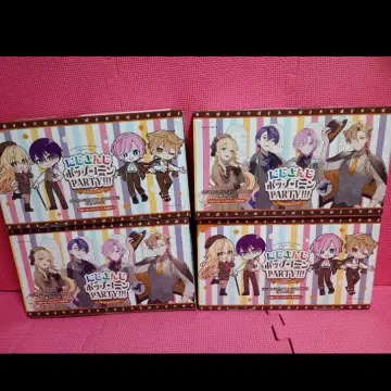 4점 니지산지 팝콘 PARTY!!! 남코 한정판 BOX