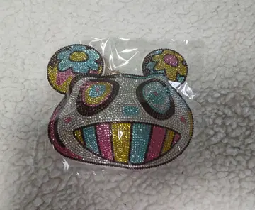 신상 (신색) 무라카미 다카시 큐빅 팬더 키링 카이카이키키