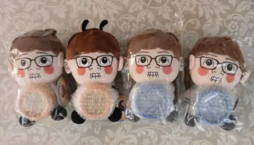 미사용 새상품 HIKAKIN 봉제 인형 4체 세트 알람 시계