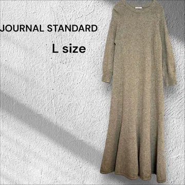JOURNALSTANDARD 니트 원피스 트라페즈 원피스 L 사이즈