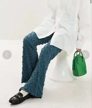 FREAK'S STORE 한정판 다이아 포코포코 컷 팬츠