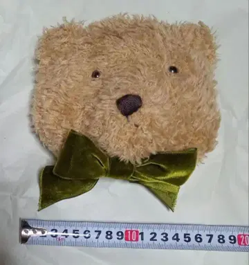 원더풀 월드 빅 곰 브로치 베이지