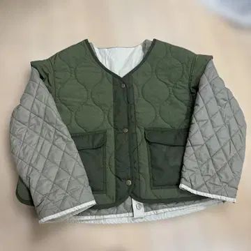 차오패닉 티피 3WAY 퀼팅 자켓