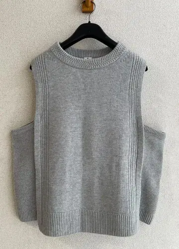 로와지르 LOISIR 캐시미어 혼방 니트 베스트 아두이트리스테스